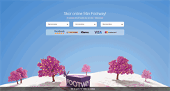 Desktop Screenshot of footway.se